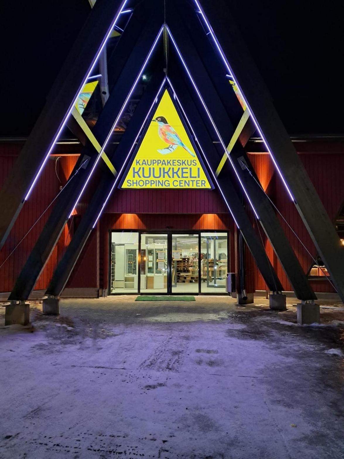 Kuukkeli Log Houses Aurora Resort Сариселка Екстериор снимка